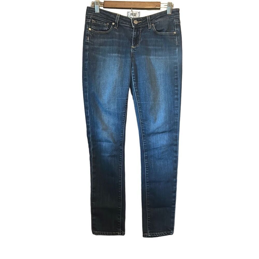 Paige skyline ankle peg super‎ rebellious jeans size 26
